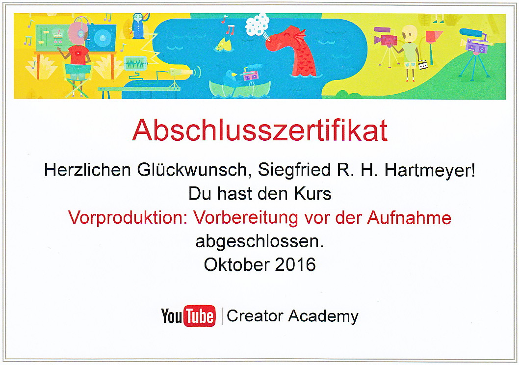 YouTube Creator Academy October 2016