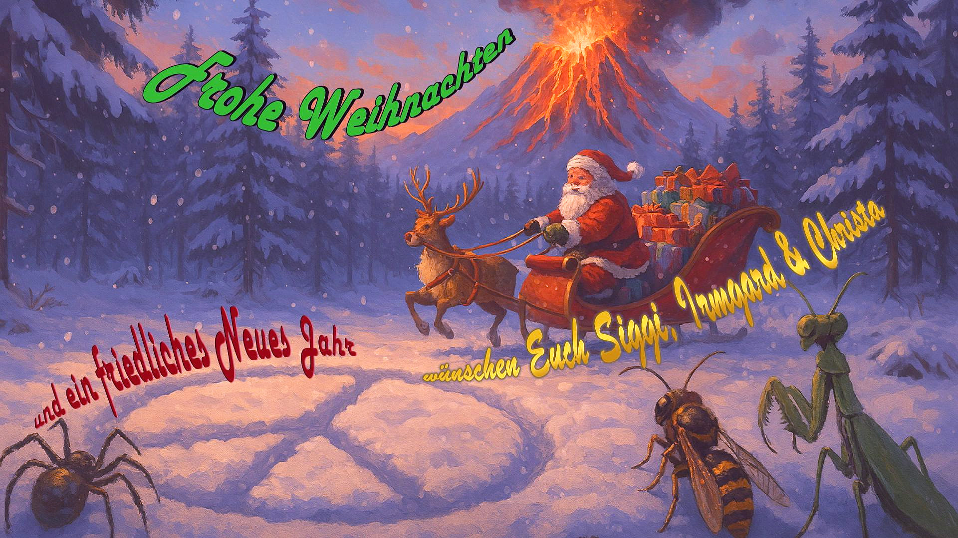 Weihnachtskarte 2025 deutsch