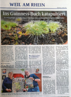 Weiler Zeitung - Diva in Guinness 2021